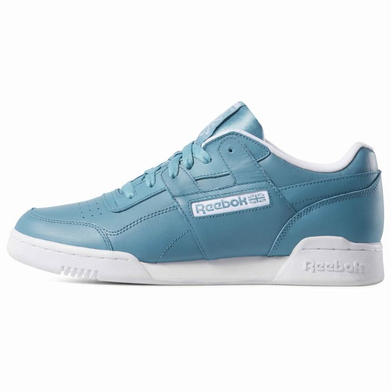 Tenisi Reebok Workout Plus Barbati Albastri/Albi Romania HQ4996IA